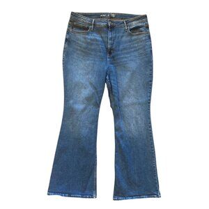 Women's OLD NAVY Higher High-Rise Flare Jeans Size 16 Petite